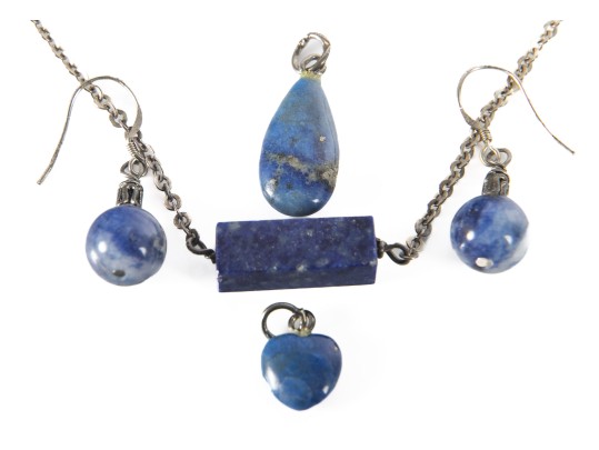 Lapis Lazuli And Sterling Jewelry