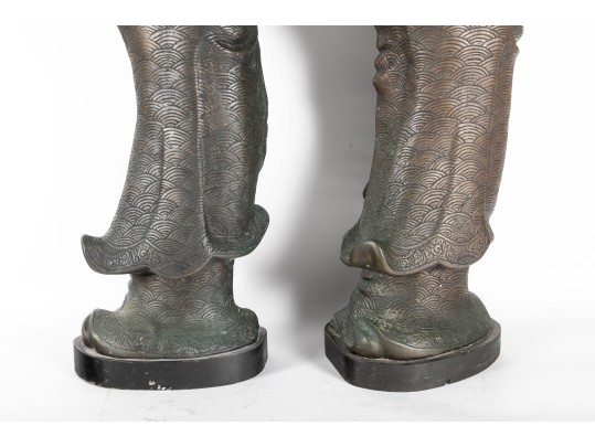 Large Chinese Guanyin Sculptures