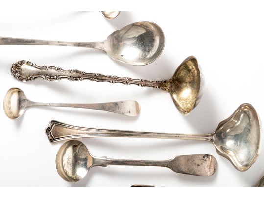Variety Of Sterling Silver Ladles