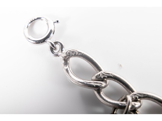 Fun Sterling Pediatric, Dental, And Fortune Themed Charm Bracelet