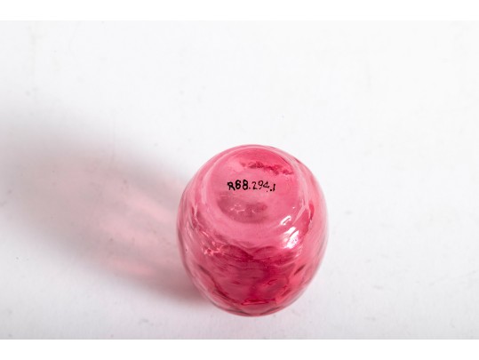 Collection Of Cranberry Glass Spice Shakers