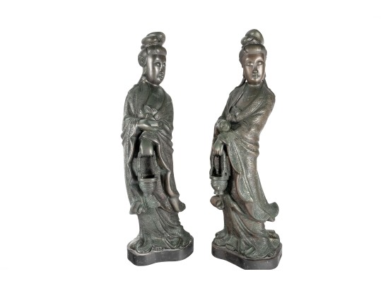 Large Chinese Guanyin Sculptures