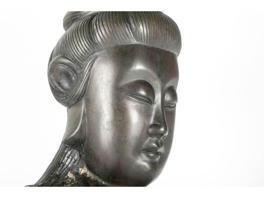 Large Chinese Guanyin Sculptures