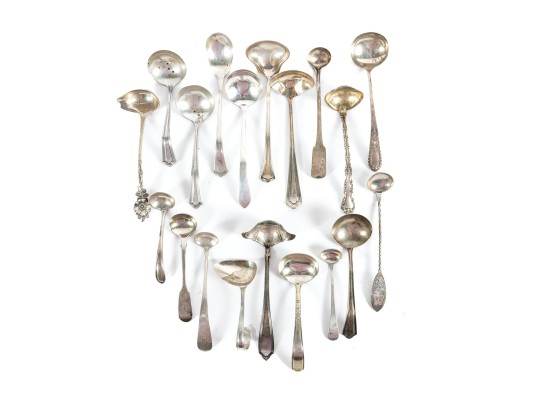 Variety Of Sterling Silver Ladles