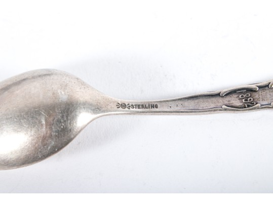 Sterling Silver Demitasse Souvenir Spoons