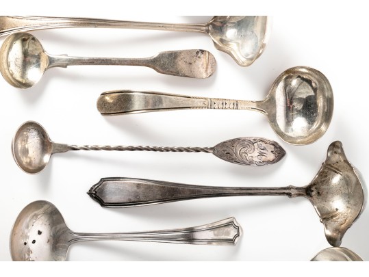 Variety Of Sterling Silver Ladles