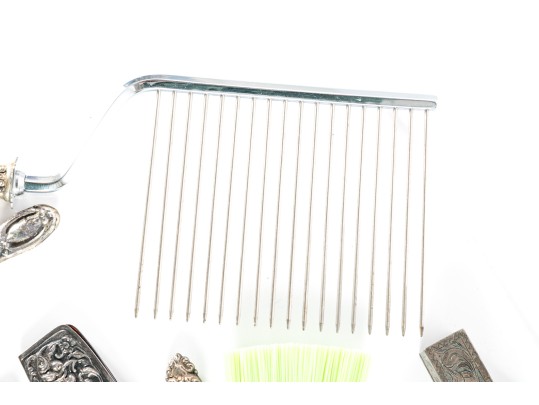 Ladies Sterling Silver Vanity Accessories