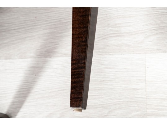 Hollywood Regency Styled Leopard Pattern Upholstered Barrel Chairs