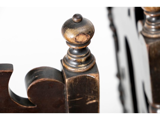 Antique Jacobean Styled Accent Chairs