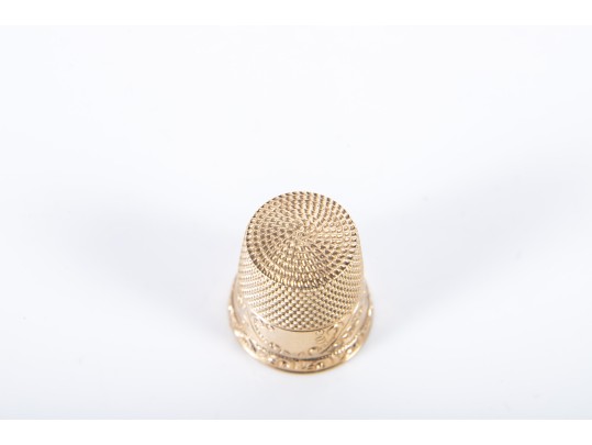 10k Yellow Gold Thimble
