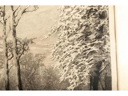 Julius Marak (Czech, 1832-1899) Engraved By Johannes Klaus (German, 1847-1894) 