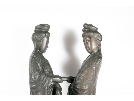 Large Chinese Guanyin Sculptures