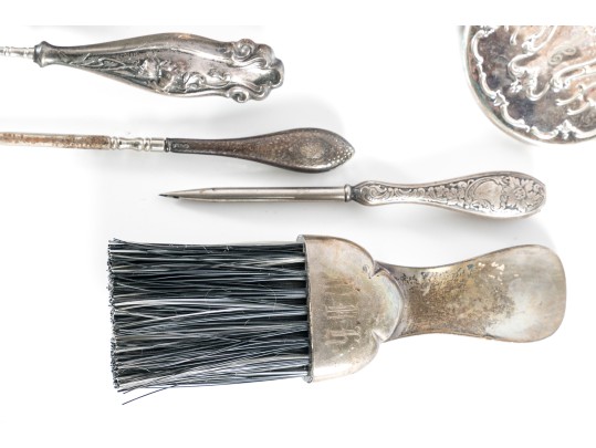 Ladies Sterling Silver Vanity Accessories