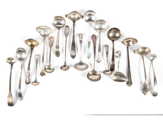 Variety Of Sterling Silver Ladles