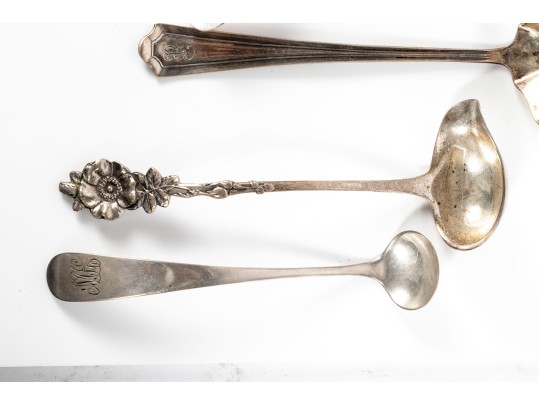 Variety Of Sterling Silver Ladles