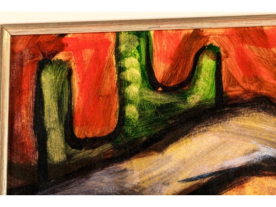 David Alfaro Siqueiros (Mexican, 1896-1974) Acrylic On Paper, Mother And Infant