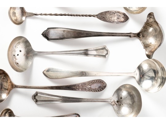 Variety Of Sterling Silver Ladles