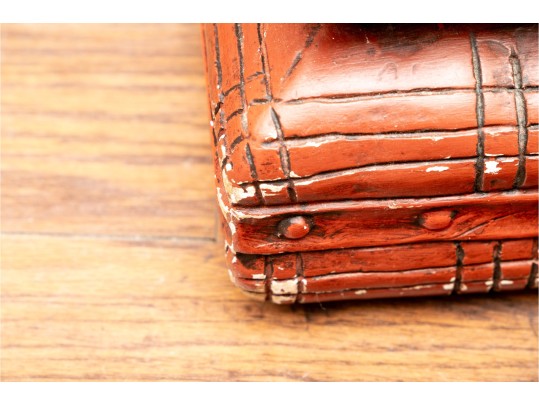 1960's Lacquered Wood Stacked 