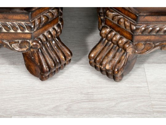 Elegant Bombe Nightstands