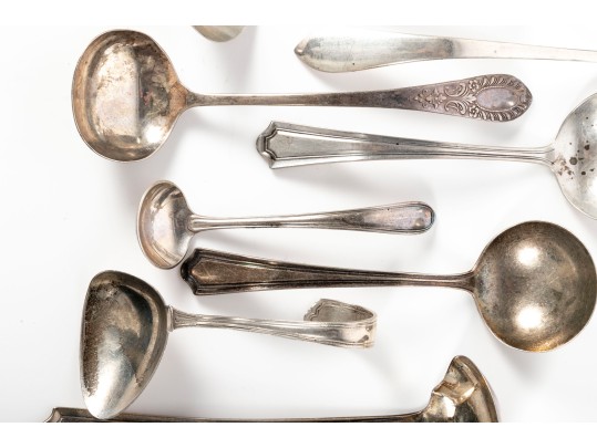 Variety Of Sterling Silver Ladles