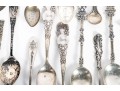 Sterling Silver Demitasse Souvenir Spoons