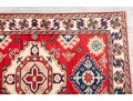 Colorful Wool Runner Rug With Camel Motifs (9’6” X 3’9)