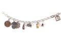 Fun Sterling Pediatric, Dental, And Fortune Themed Charm Bracelet