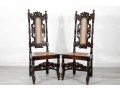 Antique Jacobean Styled Accent Chairs