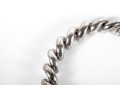 Chunky Sterling Silver Macaroni-Link Chain Necklace