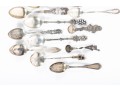Sterling Silver Demitasse Souvenir Spoons