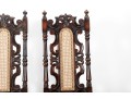 Antique Jacobean Styled Accent Chairs