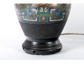 Nicely Aged Cloisonne Table Lamp