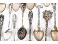 Sterling Silver Demitasse Souvenir Spoons