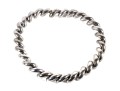 Chunky Sterling Silver Macaroni-Link Chain Necklace