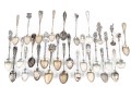 Sterling Silver Demitasse Souvenir Spoons