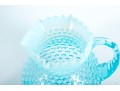 Blue Hobnail Depression Glass