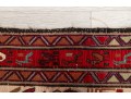 Colorful Wool Runner Rug With Camel Motifs (9’6” X 3’9)