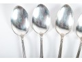 Simpson Hall Miller & Co. Sterling Silver Tea Spoons With Green Man/Lion Handles