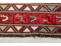Colorful Wool Runner Rug With Camel Motifs (9’6” X 3’9)