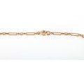 10k Yellow Gold US Navy Nautical Charm Bracelet
