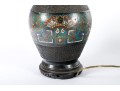 Nicely Aged Cloisonne Table Lamp