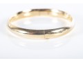 14k Yellow Gold Simple And Classic Cuff Bracelet