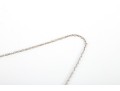 Dainty 14k White Gold Gray Cultured Pearl Pendant Necklace