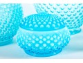 Blue Hobnail Depression Glass