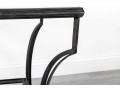 Glass And Iron Cocktail Table