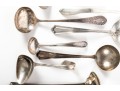 Variety Of Sterling Silver Ladles