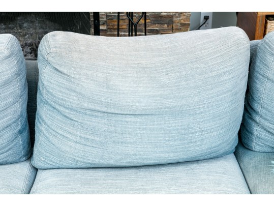 Roche Bobois Blue Upholstered Sectional