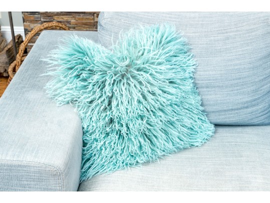 Roche Bobois Blue Upholstered Sectional