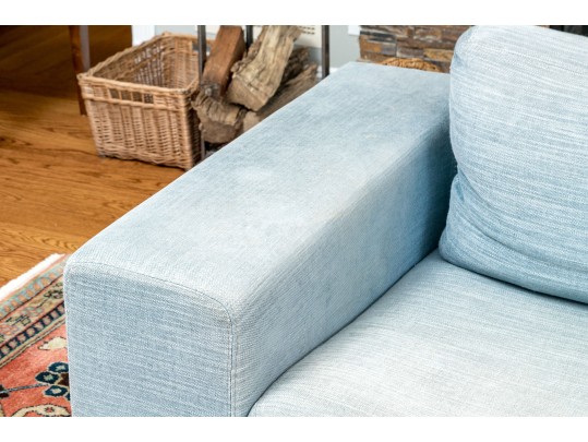 Roche Bobois Blue Upholstered Sectional