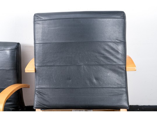 Ikea MCM Bentwood Arm Chairs